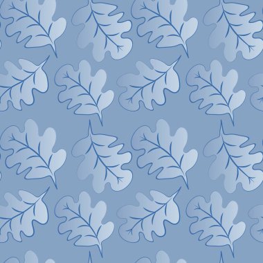 Kare arkaplandaki kusursuz desen - meşe yaprakları - soyutlama, gerçeküstü. Tasarım elemanı. Grafikler, minimalizm. Duvar kağıtları, tekstil, ambalaj, bir web sitesi için arka plan, mobil uygulama veya blog.