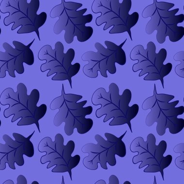 Kare arkaplandaki kusursuz desen - meşe yaprakları - soyutlama, gerçeküstü. Tasarım elemanı. Grafikler, minimalizm. Duvar kağıtları, tekstil, ambalaj, bir web sitesi için arka plan, mobil uygulama veya blog.