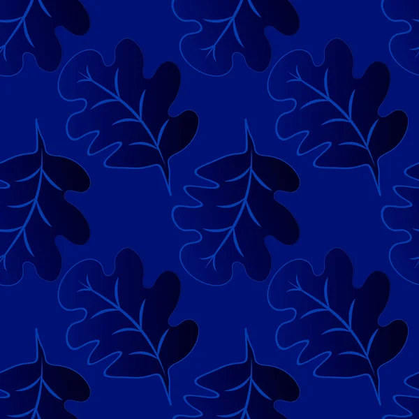 Kare arkaplandaki kusursuz desen - meşe yaprakları - soyutlama, gerçeküstü. Tasarım elemanı. Grafikler, minimalizm. Duvar kağıtları, tekstil, ambalaj, bir web sitesi için arka plan, mobil uygulama veya blog.