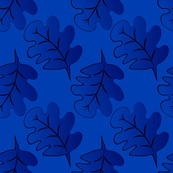 Kare arkaplandaki kusursuz desen - meşe yaprakları - soyutlama, gerçeküstü. Tasarım elemanı. Grafikler, minimalizm. Duvar kağıtları, tekstil, ambalaj, bir web sitesi için arka plan, mobil uygulama veya blog.