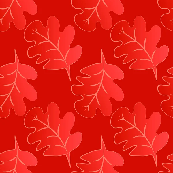 Kare arkaplandaki kusursuz desen - meşe yaprakları - soyutlama, gerçeküstü. Tasarım elemanı. Grafikler, minimalizm. Duvar kağıtları, tekstil, ambalaj, bir web sitesi için arka plan, mobil uygulama veya blog.