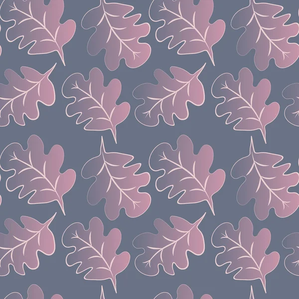 Kare arkaplandaki kusursuz desen - meşe yaprakları - soyutlama, gerçeküstü. Tasarım elemanı. Grafikler, minimalizm. Duvar kağıtları, tekstil, ambalaj, bir web sitesi için arka plan, mobil uygulama veya blog.