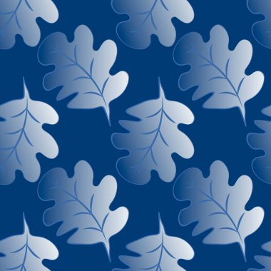 Kare arkaplandaki kusursuz desen - meşe yaprakları - soyutlama, gerçeküstü. Tasarım elemanı. Grafikler, minimalizm. Duvar kağıtları, tekstil, ambalaj, bir web sitesi için arka plan, mobil uygulama veya blog.