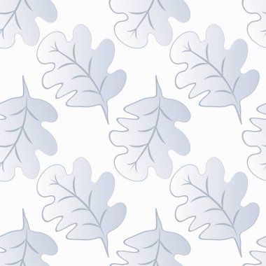 Kare arkaplandaki kusursuz desen - meşe yaprakları - soyutlama, gerçeküstü. Tasarım elemanı. Grafikler, minimalizm. Duvar kağıtları, tekstil, ambalaj, bir web sitesi için arka plan, mobil uygulama veya blog.