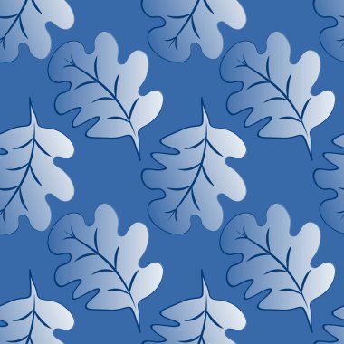 Kare arkaplandaki kusursuz desen - meşe yaprakları - soyutlama, gerçeküstü. Tasarım elemanı. Grafikler, minimalizm. Duvar kağıtları, tekstil, ambalaj, bir web sitesi için arka plan, mobil uygulama veya blog.