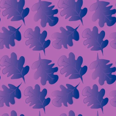 Kare arkaplandaki kusursuz desen - meşe yaprakları - soyutlama, gerçeküstü. Tasarım elemanı. Grafikler, minimalizm. Duvar kağıtları, tekstil, ambalaj, bir web sitesi için arka plan, mobil uygulama veya blog.