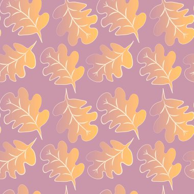 Kare arkaplandaki kusursuz desen - meşe yaprakları - soyutlama, gerçeküstü. Tasarım elemanı. Grafikler, minimalizm. Duvar kağıtları, tekstil, ambalaj, bir web sitesi için arka plan, mobil uygulama veya blog.