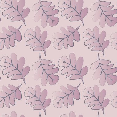 Kare arkaplandaki kusursuz desen - meşe yaprakları - soyutlama, gerçeküstü. Tasarım elemanı. Grafikler, minimalizm. Duvar kağıtları, tekstil, ambalaj, bir web sitesi için arka plan, mobil uygulama veya blog.