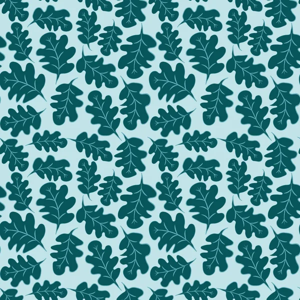 Kare arkaplandaki kusursuz desen - meşe yaprakları - soyutlama, gerçeküstü. Tasarım elemanı. Grafikler, minimalizm. Duvar kağıtları, tekstil, ambalaj, bir web sitesi için arka plan, mobil uygulama veya blog.