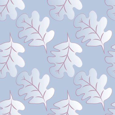 Kare arkaplandaki kusursuz desen - meşe yaprakları - soyutlama, gerçeküstü. Tasarım elemanı. Grafikler, minimalizm. Duvar kağıtları, tekstil, ambalaj, bir web sitesi için arka plan, mobil uygulama veya blog.