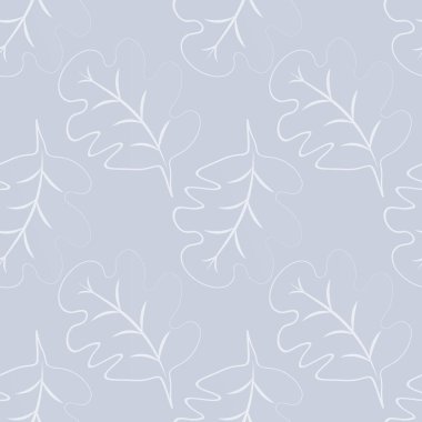 Kare arkaplandaki kusursuz desen - meşe yaprakları - soyutlama, gerçeküstü. Tasarım elemanı. Grafikler, minimalizm. Duvar kağıtları, tekstil, ambalaj, bir web sitesi için arka plan, mobil uygulama veya blog.