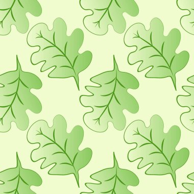 Kare arkaplandaki kusursuz desen - meşe yaprakları - soyutlama, gerçeküstü. Tasarım elemanı. Grafikler, minimalizm. Duvar kağıtları, tekstil, ambalaj, bir web sitesi için arka plan, mobil uygulama veya blog.