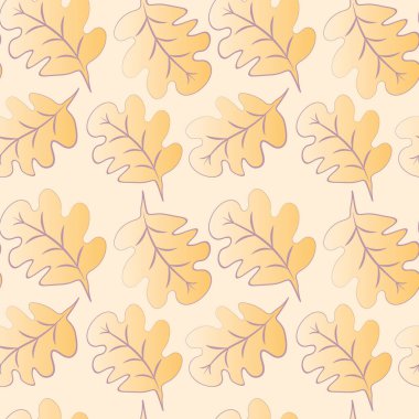 Kare arkaplandaki kusursuz desen - meşe yaprakları - soyutlama, gerçeküstü. Tasarım elemanı. Grafikler, minimalizm. Duvar kağıtları, tekstil, ambalaj, bir web sitesi için arka plan, mobil uygulama veya blog.