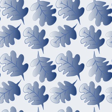 Kare arkaplandaki kusursuz desen - meşe yaprakları - soyutlama, gerçeküstü. Tasarım elemanı. Grafikler, minimalizm. Duvar kağıtları, tekstil, ambalaj, bir web sitesi için arka plan, mobil uygulama veya blog.