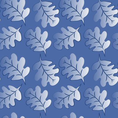 Kare arkaplandaki kusursuz desen - meşe yaprakları - soyutlama, gerçeküstü. Tasarım elemanı. Grafikler, minimalizm. Duvar kağıtları, tekstil, ambalaj, bir web sitesi için arka plan, mobil uygulama veya blog.