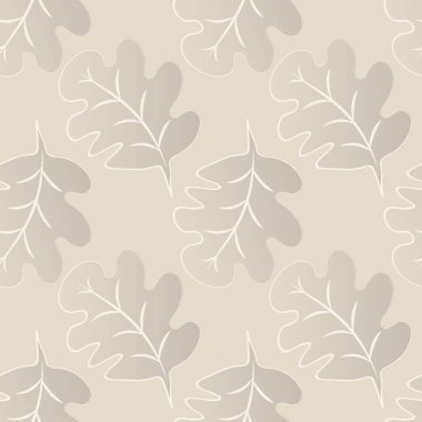 Kare arkaplandaki kusursuz desen - meşe yaprakları - soyutlama, gerçeküstü. Tasarım elemanı. Grafikler, minimalizm. Duvar kağıtları, tekstil, ambalaj, bir web sitesi için arka plan, mobil uygulama veya blog.