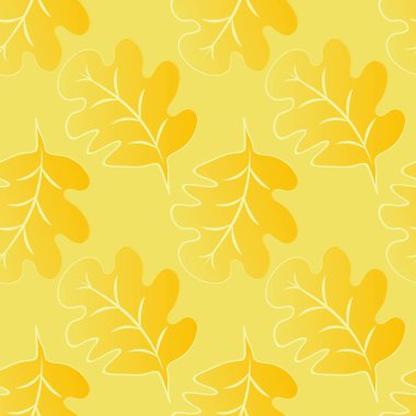 Kare arkaplandaki kusursuz desen - meşe yaprakları - soyutlama, gerçeküstü. Tasarım elemanı. Grafikler, minimalizm. Duvar kağıtları, tekstil, ambalaj, bir web sitesi için arka plan, mobil uygulama veya blog.