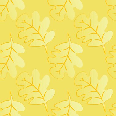 Kare arkaplandaki kusursuz desen - meşe yaprakları - soyutlama, gerçeküstü. Tasarım elemanı. Grafikler, minimalizm. Duvar kağıtları, tekstil, ambalaj, bir web sitesi için arka plan, mobil uygulama veya blog.