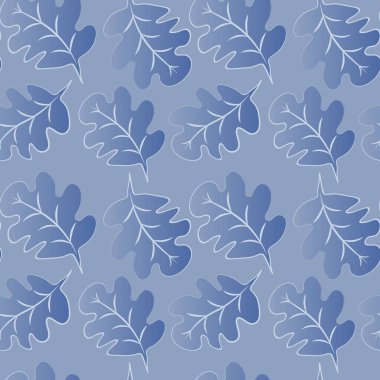 Kare arkaplandaki kusursuz desen - meşe yaprakları - soyutlama, gerçeküstü. Tasarım elemanı. Grafikler, minimalizm. Duvar kağıtları, tekstil, ambalaj, bir web sitesi için arka plan, mobil uygulama veya blog.