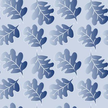 Kare arkaplandaki kusursuz desen - meşe yaprakları - soyutlama, gerçeküstü. Tasarım elemanı. Grafikler, minimalizm. Duvar kağıtları, tekstil, ambalaj, bir web sitesi için arka plan, mobil uygulama veya blog.