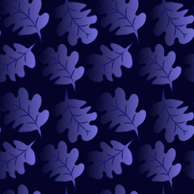 Kare arkaplandaki kusursuz desen - meşe yaprakları - soyutlama, gerçeküstü. Tasarım elemanı. Grafikler, minimalizm. Duvar kağıtları, tekstil, ambalaj, bir web sitesi için arka plan, mobil uygulama veya blog.