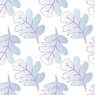 Kare arkaplandaki kusursuz desen - meşe yaprakları - soyutlama, gerçeküstü. Tasarım elemanı. Grafikler, minimalizm. Duvar kağıtları, tekstil, ambalaj, bir web sitesi için arka plan, mobil uygulama veya blog.