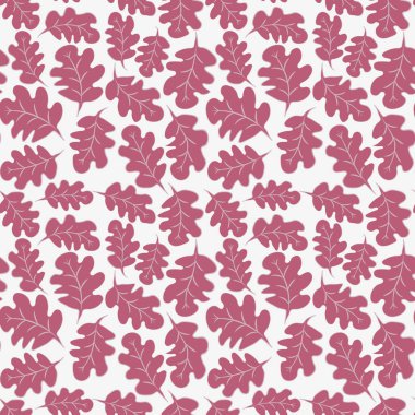 Kare arkaplandaki kusursuz desen - meşe yaprakları - soyutlama, gerçeküstü. Tasarım elemanı. Grafikler, minimalizm. Duvar kağıtları, tekstil, ambalaj, bir web sitesi için arka plan, mobil uygulama veya blog.