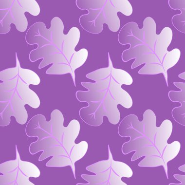 Kare arkaplandaki kusursuz desen - meşe yaprakları - soyutlama, gerçeküstü. Tasarım elemanı. Grafikler, minimalizm. Duvar kağıtları, tekstil, ambalaj, bir web sitesi için arka plan, mobil uygulama veya blog.