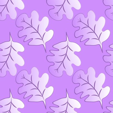 Kare arkaplandaki kusursuz desen - meşe yaprakları - soyutlama, gerçeküstü. Tasarım elemanı. Grafikler, minimalizm. Duvar kağıtları, tekstil, ambalaj, bir web sitesi için arka plan, mobil uygulama veya blog.