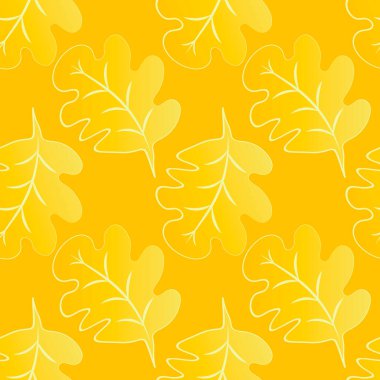 Kare arkaplandaki kusursuz desen - meşe yaprakları - soyutlama, gerçeküstü. Tasarım elemanı. Grafikler, minimalizm. Duvar kağıtları, tekstil, ambalaj, bir web sitesi için arka plan, mobil uygulama veya blog.