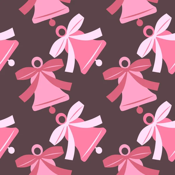 Kare arkaplanda kusursuz bir desen, bir çan. Kitapların, defterlerin, kartpostalların, iç malzemelerin dizayn unsurları. Duvar kağıtları, tekstil, ambalaj, bir web sitesi için arka plan, mobil uygulama veya blog. Feng Shui, ilk çağrı,