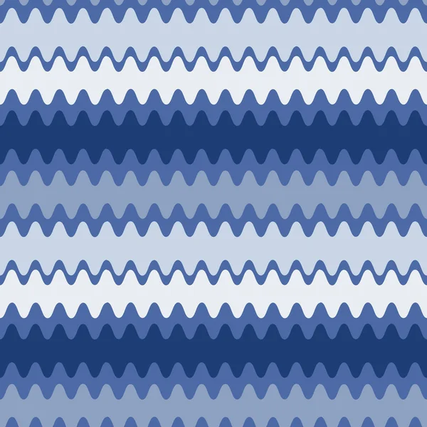Nahtloses Muster Auf Quadratischem Hintergrund Farbwellen Geometrie Abstraktion Gestaltungselemente Von — Stockvektor