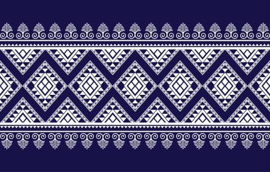 Dekoratif soyut jeometrik doğulu desen geleneksel, soyut etnik geometrik desen arkaplan halı, duvar kağıdı, giysi, ambalaj, batik, kumaş, geleneksel baskı vektör çizimi.