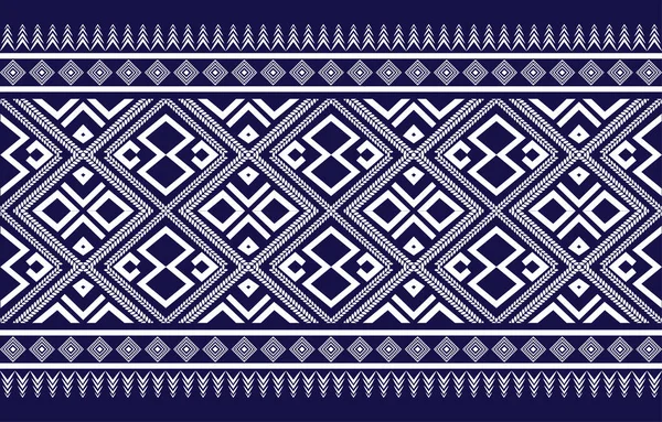 Decorativo Abstrato Geomatrico Étnico Oriental Padrão Tradicional Abstrato Étnico Floral — Vetor de Stock