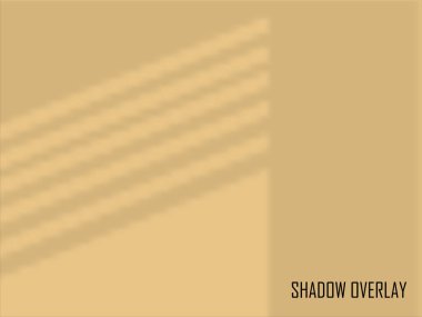 Gölge örtüsü etkisi. Pencerenin doğal gölgeleri izole edildi.