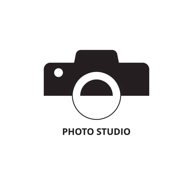 Logotipo Para Estúdio Fotografia Vetor Grátis — Vetor de Stock