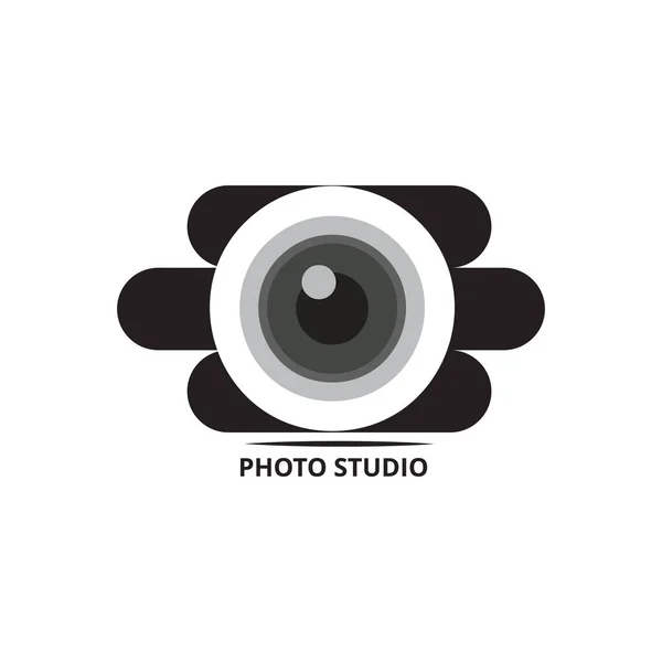Logo Photography Studio Free Vector — Stock Vector