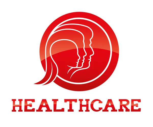 Ícone de cuidados de saúde — Vetor de Stock