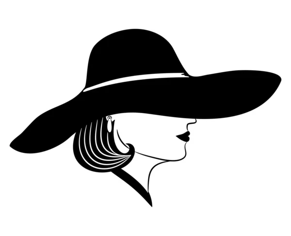 Señal de mujer sobre fondo blanco . — Vector de stock