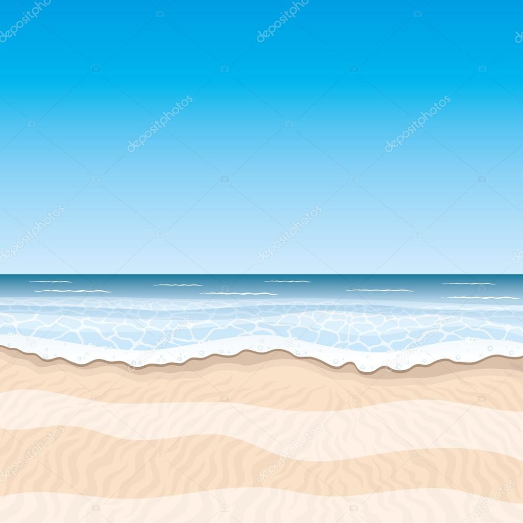 Summer background. Beach.