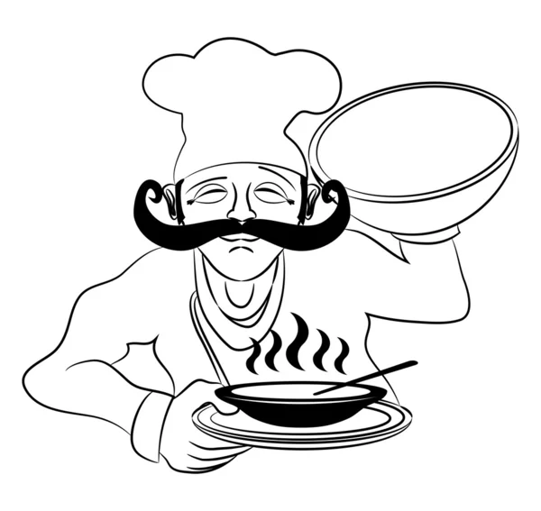 Plaque de cuisson sur blanc . — Image vectorielle