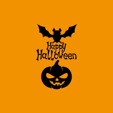 Mutlu Cadılar Bayramı tabelası.