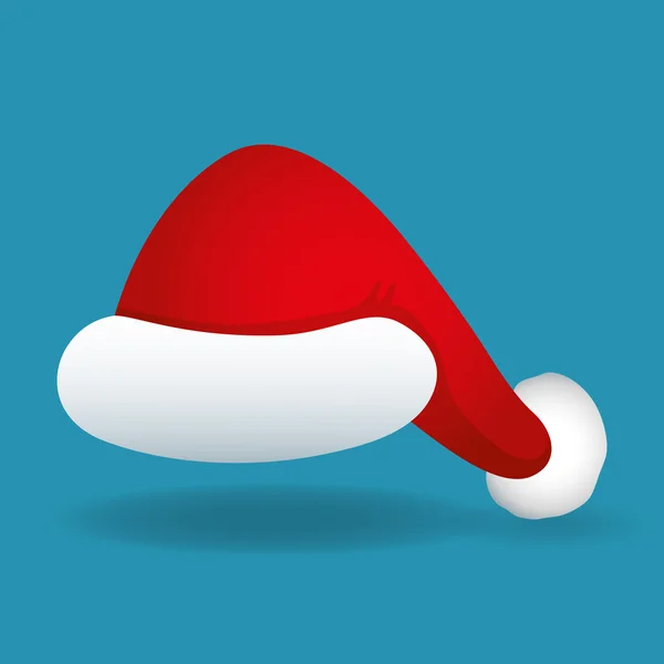 Santa Claus hat. — Stock Vector