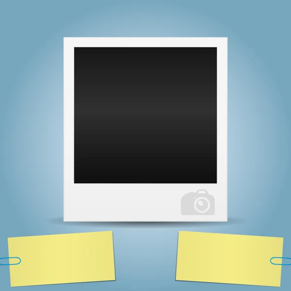 Vector. Photo frame. — Stock Vector