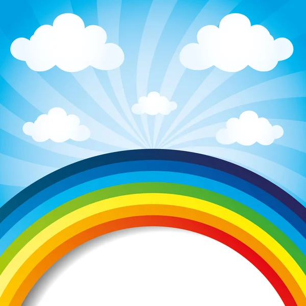 Vektor background.rainbow. — Stockvektor