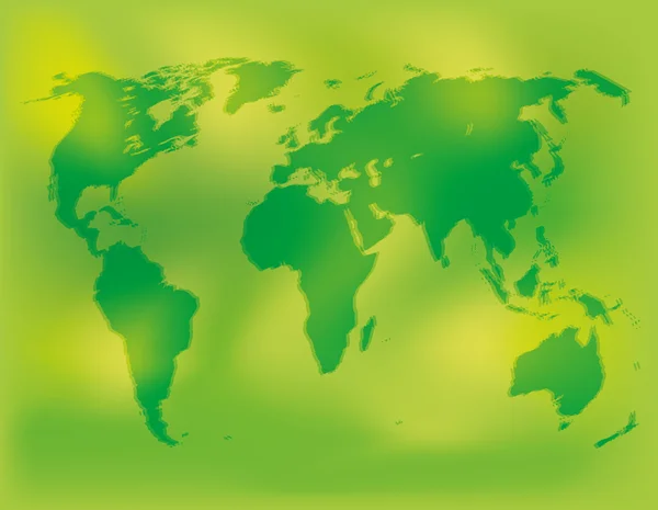 Vecteur. Carte du monde . — Image vectorielle