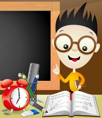 vektör çizim. Eğitim.