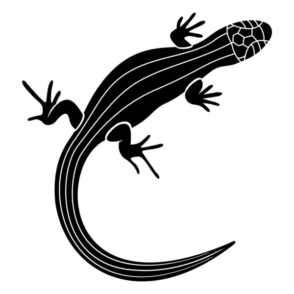 Signo vectorial. Lagarto . — Vector de stock