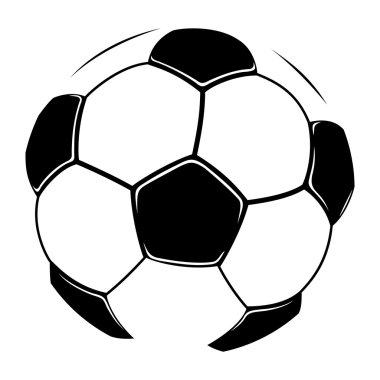 vektör bir işaret. Futbol.