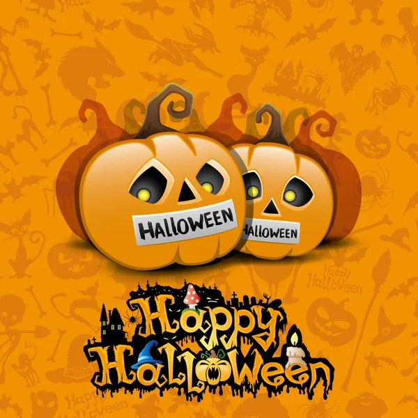 Feliz Halloween.. — Vector de stock